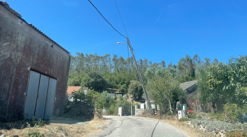 Urqueira continua às escuras meses depois da tempestade Urqueira continua às escuras meses depois da tempestade